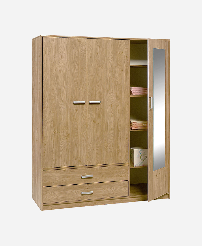 Nitraa Eco 3 Door Wardrobe